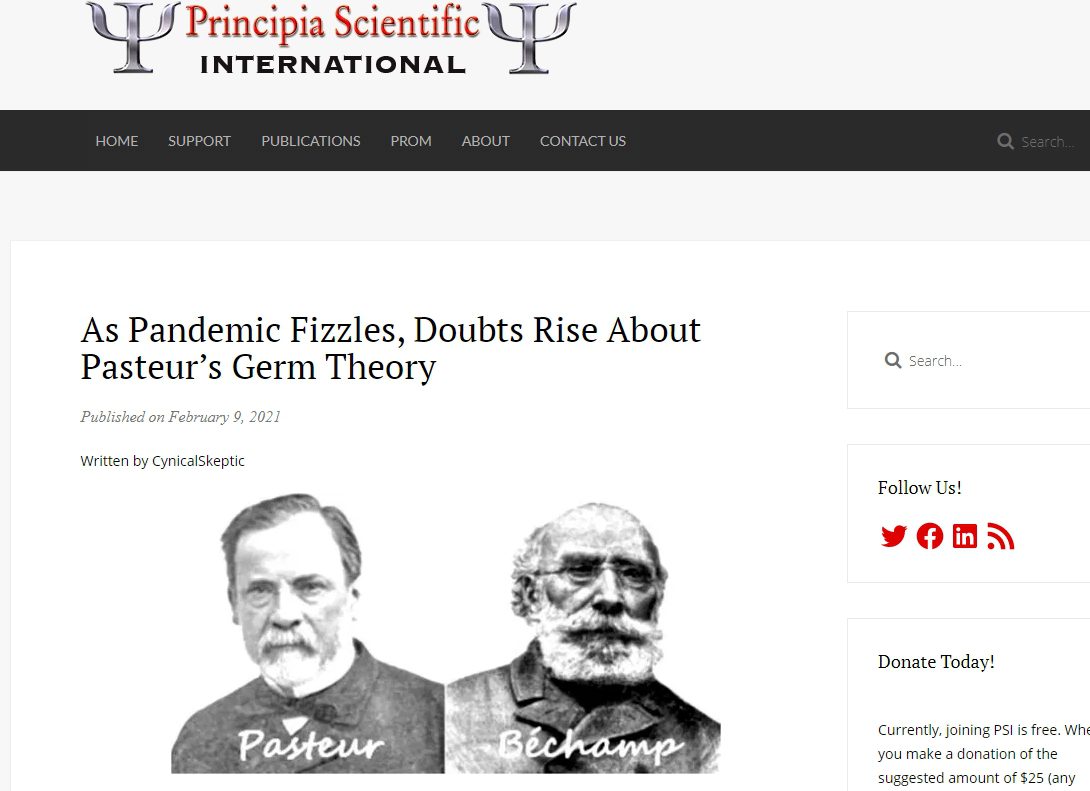 Video: Doubts Rise About Pasteur's Germ Theory